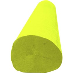 Crepe Paper on a Roll YELLOW