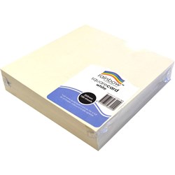 CARDBOARD SQUARES 203mm 290gsm White
