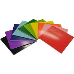 SQUARE CARD 203mm X 203mm COLOURED