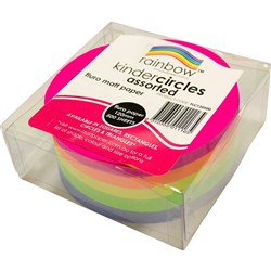 Kinder Circles Fluoro 120mm 500 Sheets