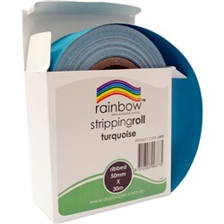 Paper Stripping Rolls TURQUOISE 50mm x 30m