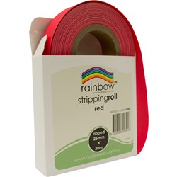 Paper Stripping Rolls RED
