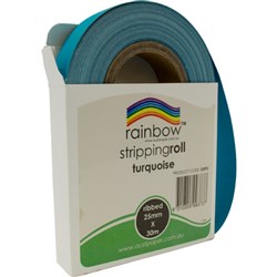 Paper Stripping Rolls Turquoise