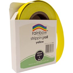 Paper Stripping Rolls YELLOW