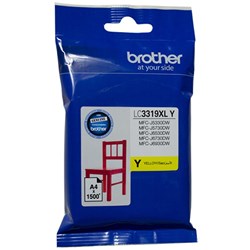 BROTHER - LC3319XLY Inkjet Cartridge Yellow HY
