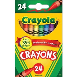 CRAYOLA CRAYONS 24 523024