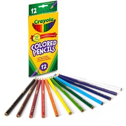 CRAYOLA PENCIL 12 FULL