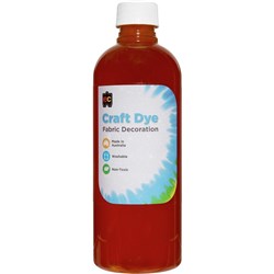 CRAFT DYE 500ml YELLOW