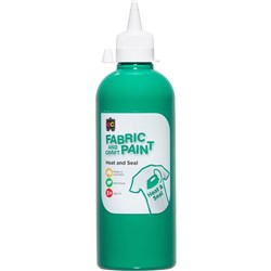 FABRIC & CRAFT PAINT 500ml FOREST GREEN