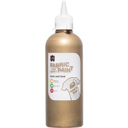 FABRIC & CRAFT PAINT 500ml GOLD