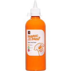 FABRIC & CRAFT PAINT 500ml ORANGE