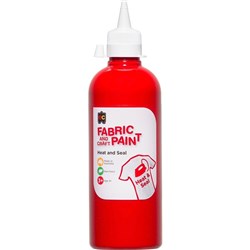 FABRIC & CRAFT PAINT 500ml RED