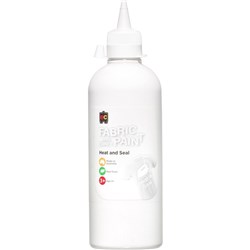 FABRIC & CRAFT PAINT 500ml WHITE
