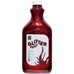 GLITTER PAINT 2LTR RED