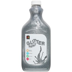 GLITTER PAINT 2LTR SILVER