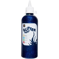 GLITTER PAINT 500ml BLUE