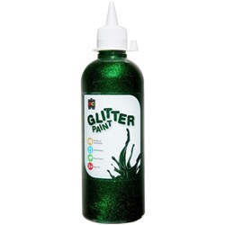 GLITTER PAINT 500ml GREEN
