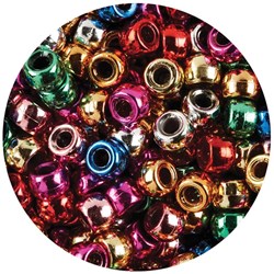 PONY BEADS METALLIC Pkt1000