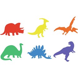 STENCIL SET DINOSAURS SET 6