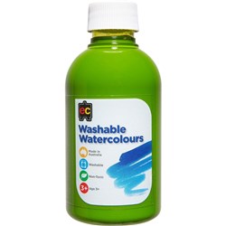 EC WASHABLE WATERCOLOUR 250ML LIME