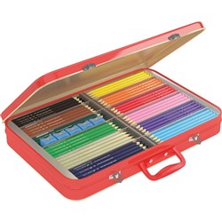 Faber-Castell Junior Coloured Triangular Pencils Tin 240