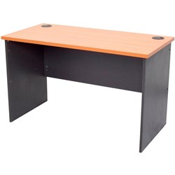 Rapid Worker Open Desk 1800mmWx900mmD Beech and Ironstone