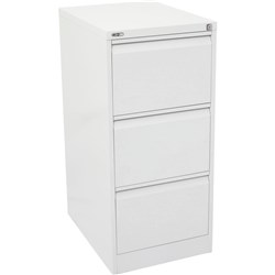 GO 3 DRAWER FILING CABINET H1016xw460xd620mm White China Furnx