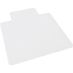RAPIDLINE CHAIR MAT FOR CARPET Dimpled 8-10mm inc underlay 1350Mm X 1140Mm 5yr warr