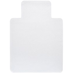 RAPIDLINE CHAIR MAT FOR CARPET Dimpled 8-10mm inc underlay 1200Mm X 915Mm - 5yr Warr