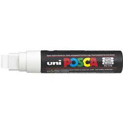 UNIBALL POSCA POSTER MARKER PK17 Broad 15mm White