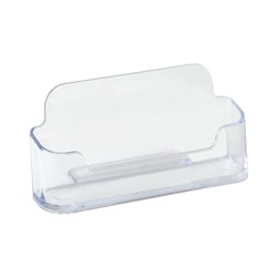 Deflect-O Business Card Holder Single Tier Landscape 70101