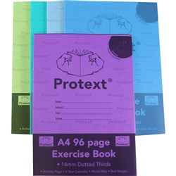 Protext PP EX BOOK A4 14MM DOTTED 96 PAGE