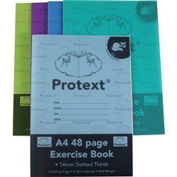 Protext PP EX BOOK A4 14MM DOTTED 48 PAGE