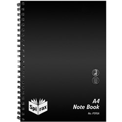 SPIRAX P595A A4 NOTEBOOK POLY COVER