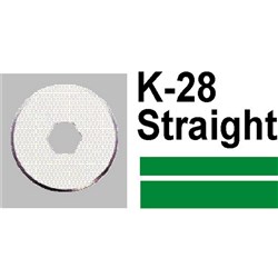 CARL STRAIGHT CUTTER BLADE K28