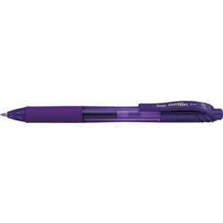 PENTEL ENERGEL X GEL PEN BL107 Fine Retractable Violet