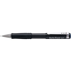 PENTEL MECHANICAL PENCIL Twist-Erase 0.7mm Black