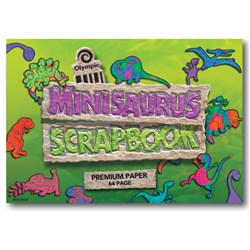 SCRAP BK MINISAURUS 168x240mm 64 PAGE