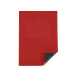 VISTA MAGNETIC SHEETING A4 RED