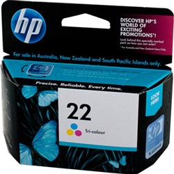 HP #22 COLOUR INK CARTRIDGE