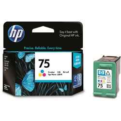 HP #75 TRICOLOR CARTRIDGE