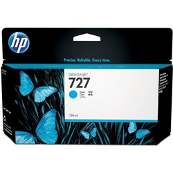 HP 727 INK CARTRIDGE 130ml Cyan