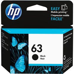 HP 63 INK Black 190 pages