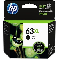 HP 63XL INK Black HY 480 pages