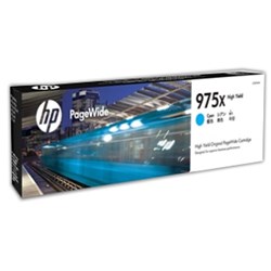 HP No 975X XL INKJET CARTRIDGE Cyan HY 7,000 pages