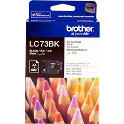 BROTHER LC73 BLACK CARTRIDGE