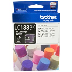 BROTHER LC133 BLACK CARTRIDGE