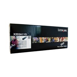 LEXMARK X203A11G TONER CART Black