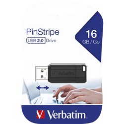 VERBATIM STORENGO PINSTRIPE USB 16G 16GB