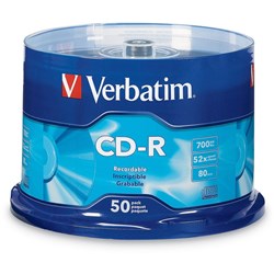 CD VERBATIM 700MB 52X 50 SPINDLE